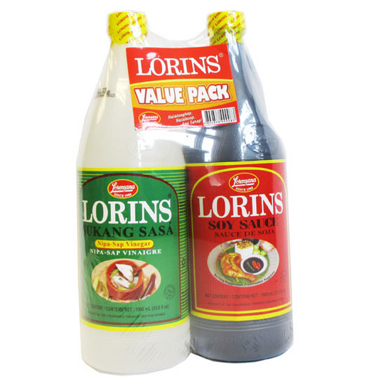 Lorins Value Pack Sauce soja et vinaigre