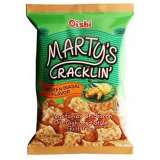 Oishi Marty’s Cracklin’ Vegetarian Chicharon Chicken Inasal 90g