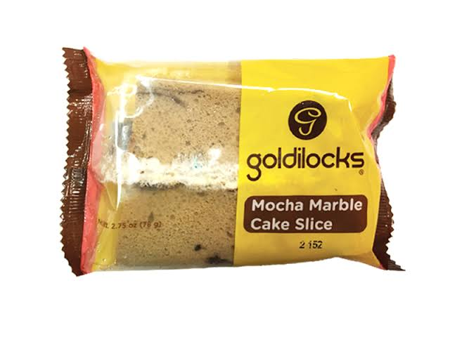 Goldilocks Mocha Marble Cake Slice 90g