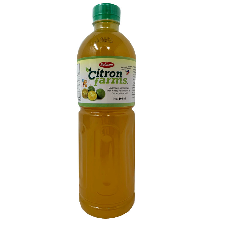 Bulacan Citron Farms Calamansi Concentrate with Honey 800ml