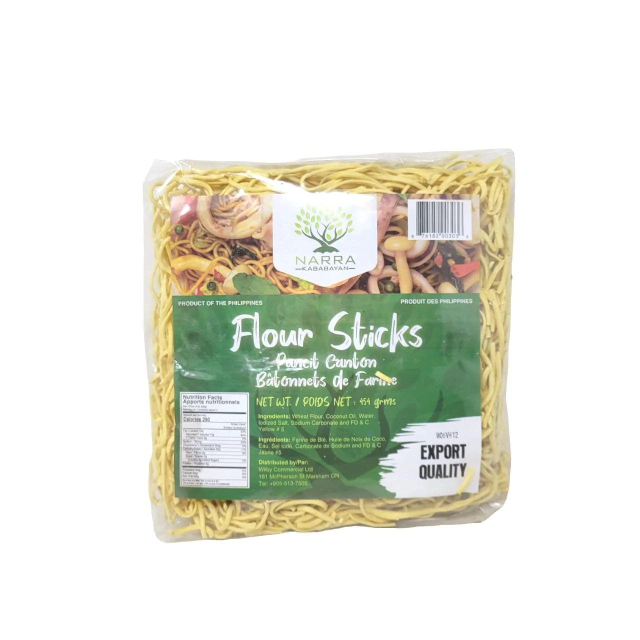 Narra Flour Sticks- Pancit Canton 454g