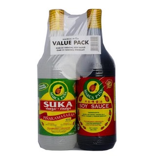 Marca Pina Value Pack Suka et sauce soja 1L