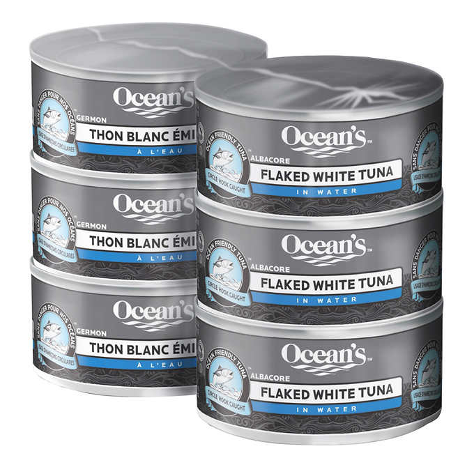 Ocean Flaked White Albacore Tuna (6x184g)