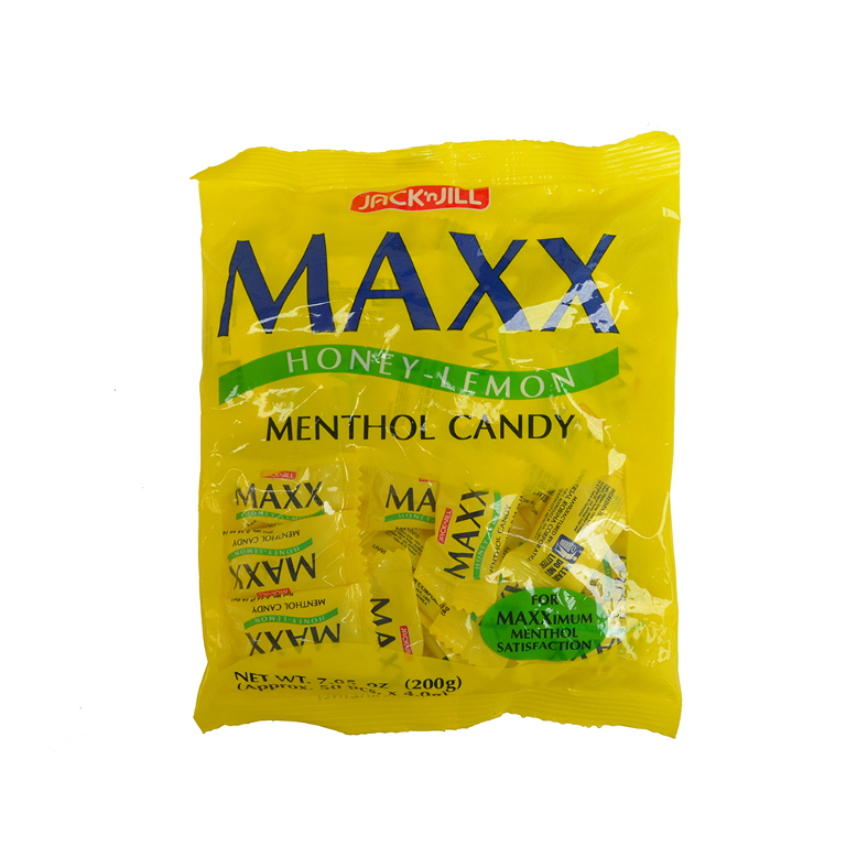 Maxx Menthol Honey Lemon Candy 200g