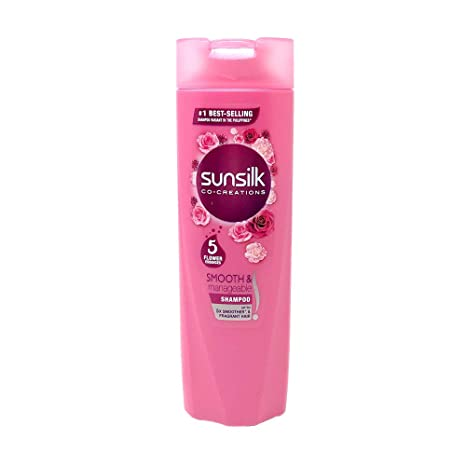 Sunsilk Shampoo Co-Creations Pink Smooth and Manageable 180ml