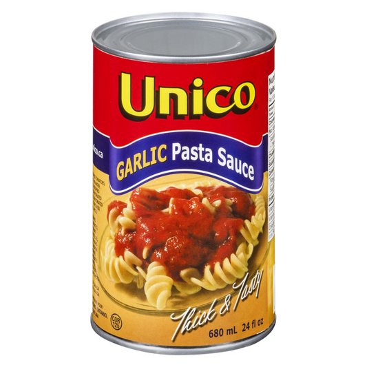 Sauce pour pâtes à l'ail Unico