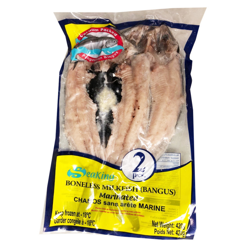 Seaking Milkfish désossé Bangus mariné 2pcs 400g