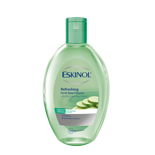 Eskinol Facial Deep Cleanser with Pure Cucumber Extract 225ml