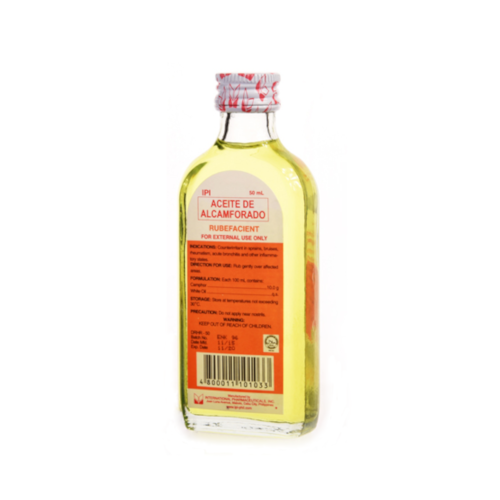 Aceite De Alcamforado Oil 50ml