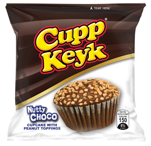 Cupp Keyk Nutty Choco with Peanut Toppings