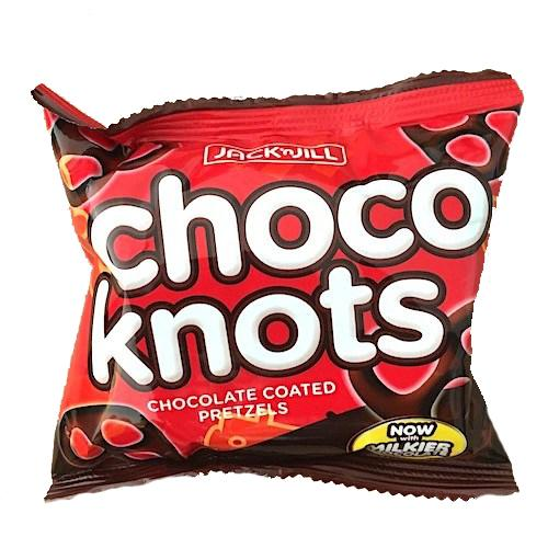 Jack n’ Jill Choco Knots Chocolate Coated Pretzels 28g