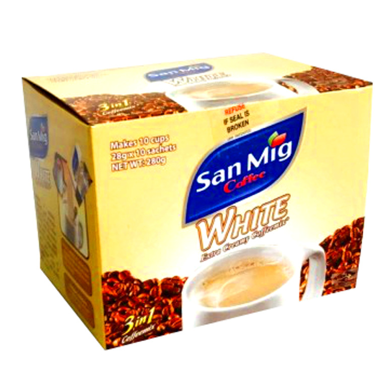 SanMig Super White Coffee 10 x 28 g