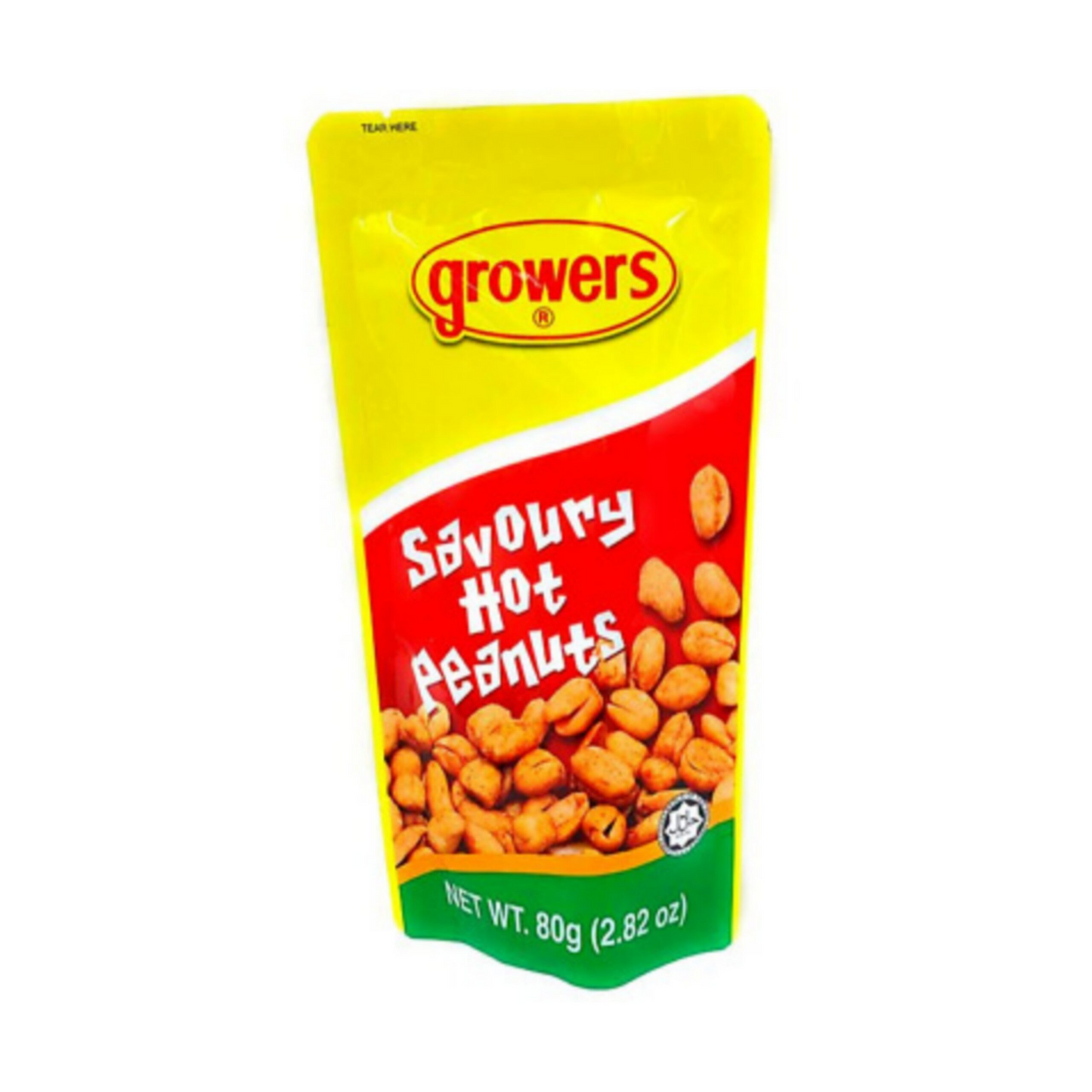 Growers Peanut Savory Hot 80g