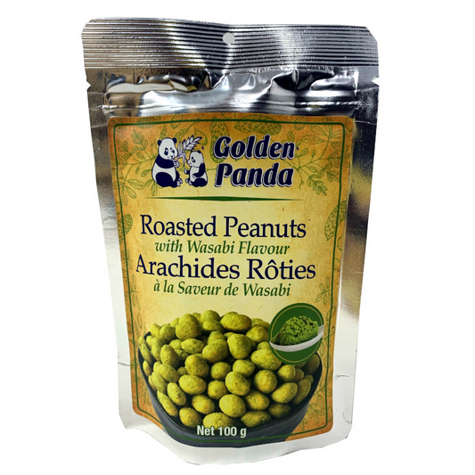 Golden Panda Roasted Peanuts with Wasabi Flavour 100g