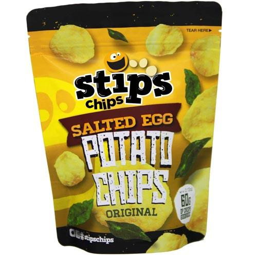 Stips Chips Chips de Pommes de Terre aux Oeufs Salés 60g