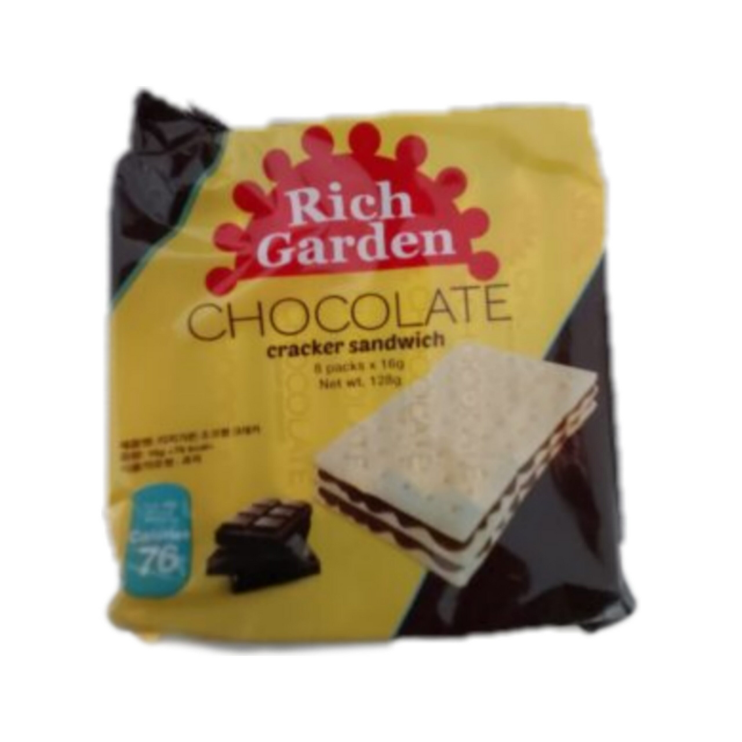 Rich Garden Chocolate Cracker Sandwich 8x16g