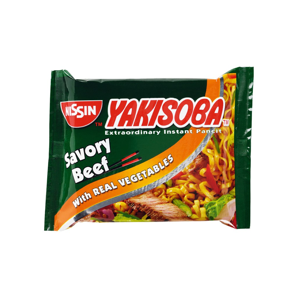 Nissin Yakisoba Beef Instant Pancit 59g