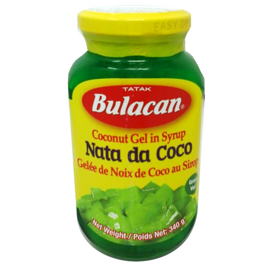 Bulacan Nata De Coco-Coconut Gel In Syrup Green 340g