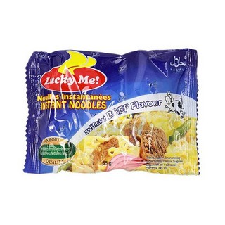 Nouilles instantanées Lucky Me au bœuf (55g)