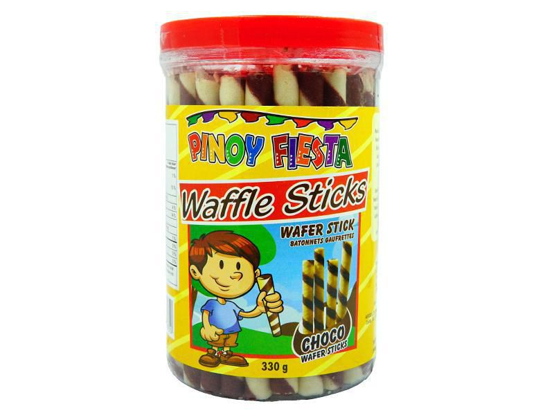 Pinoy Fiesta Chocolate Wafer Stick 330g