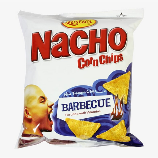 Leslie's Nacho Corn Chips BBQ 100g ACHETER-1 PRENDRE-1