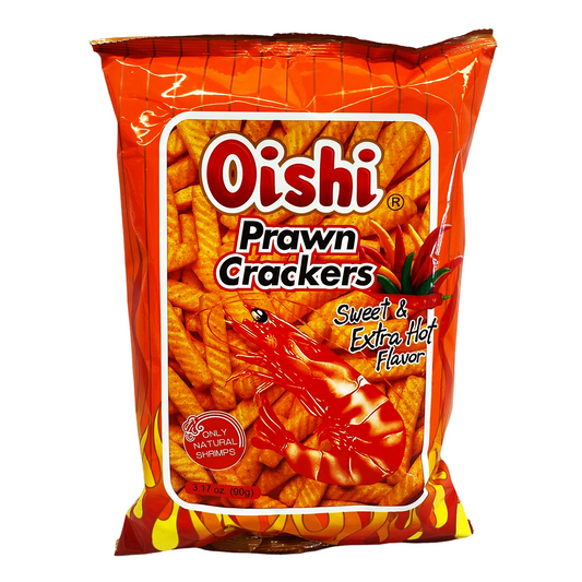 Oishi Prawn Crackers Sweet and Chili 60g