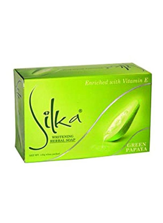 Silka Green Papaya Whitening Herbal Soap 135g