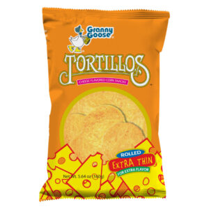 Granny Goose Tortillos Cheese Flavoured Corn Snack 160g