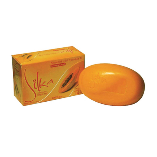 Silka Whitening Herbal Soap Papaya 135g