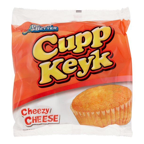 Cupp Keyk Cheezy Cheese Flavored Cupcake 10x34g