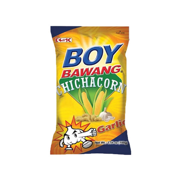 Boy Bawang Chichacorn Garlic 100g