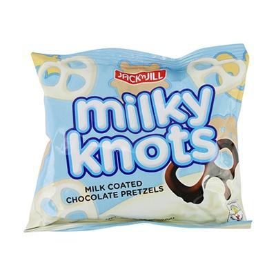 Jack n’ Jill Milky Knots Milk Coated Chocolate Pretzels 28g