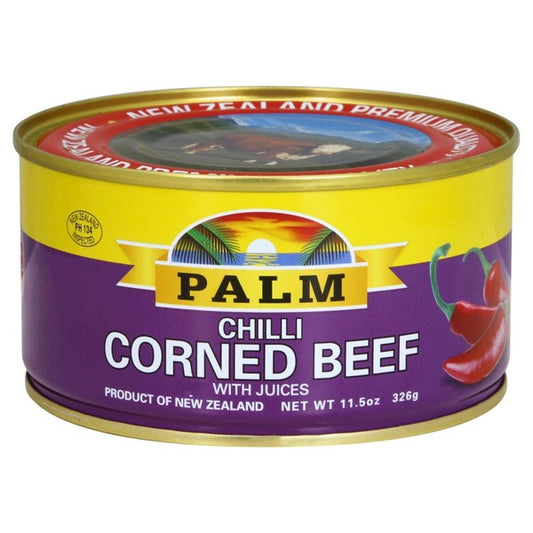 Palm Chilli Corned Beef 326g