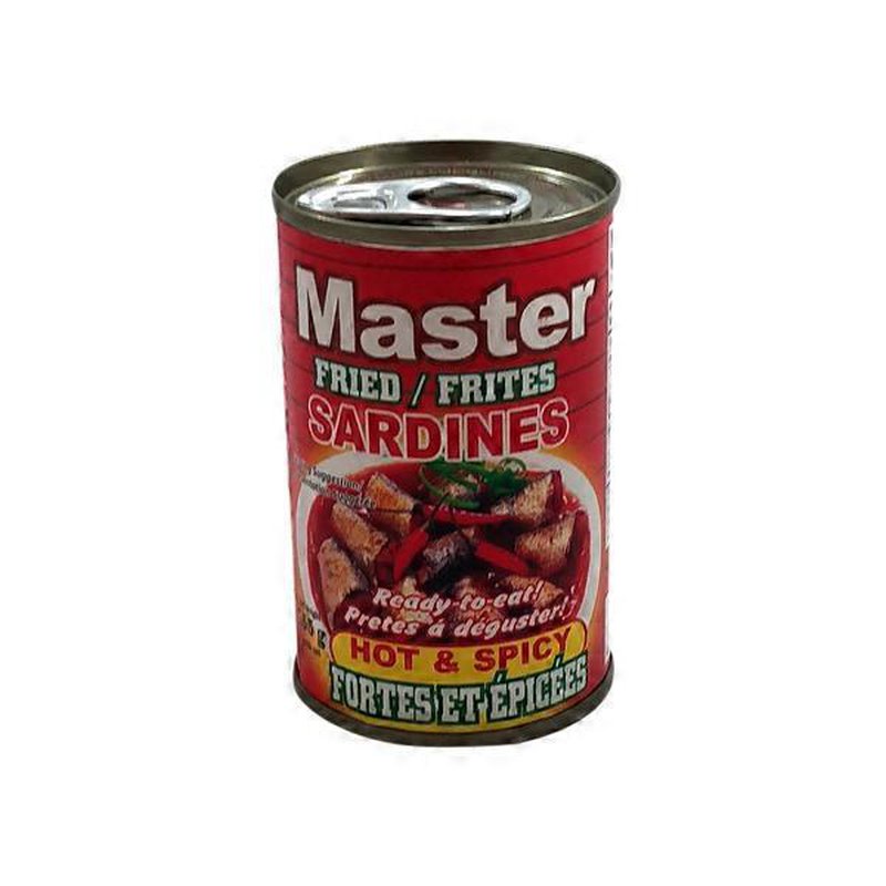 Master Fried Sardines Hot & Spicy 155g