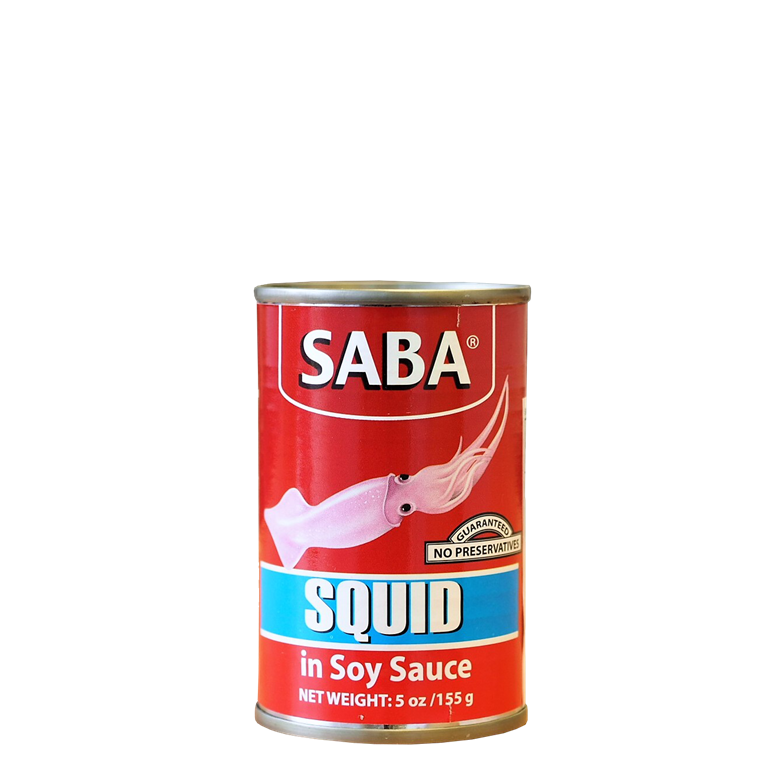 Calmar Saba à la sauce soja 155g