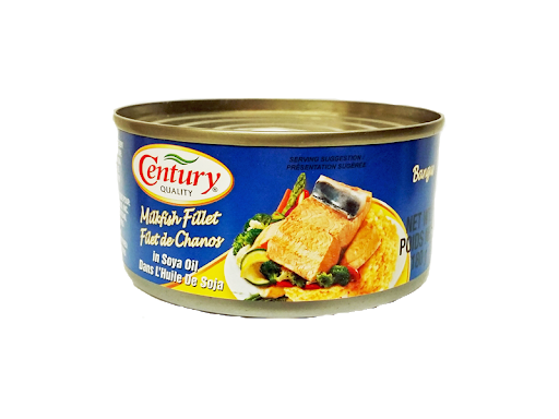 Century Milkfish Fillet-Bangus in Soya Oil 184g